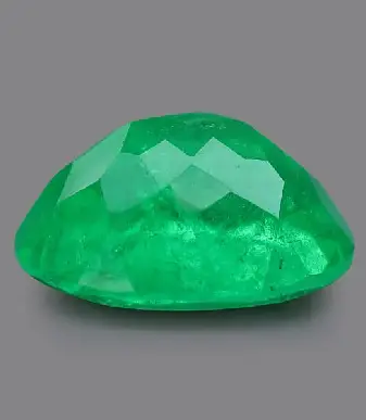 Natural Colombian Emerald 3.14 Carat (3.49 Ratti) Oval Cut